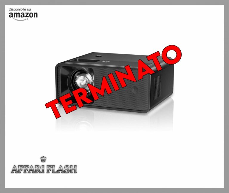 Proiettore 13000 Lumens Full HD 1080P, 2025 Upgraded Einyoumily 4K Mini Proiettore Portatile, Videoproiettore Home Theatre 130″, Compatibile con iOS/Android/TV Stick/HDMI/USB(14 * 11 * 6cm)