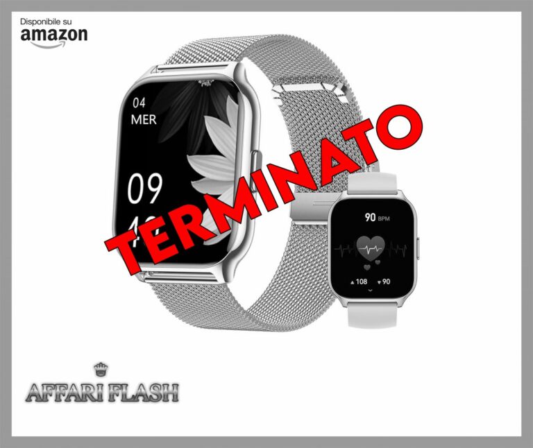 ️ ZOSKVEE Smartwatch Uomo Donna, Effettua/Rispondi alle Chiamate, 2.0″ Fitness Orologio, 100+ Modalità Sportive, Monitoraggio SpO2/Sonno/Pressione Sanguigna/Frequenza Cardiaca, Compatibile iOS/Android