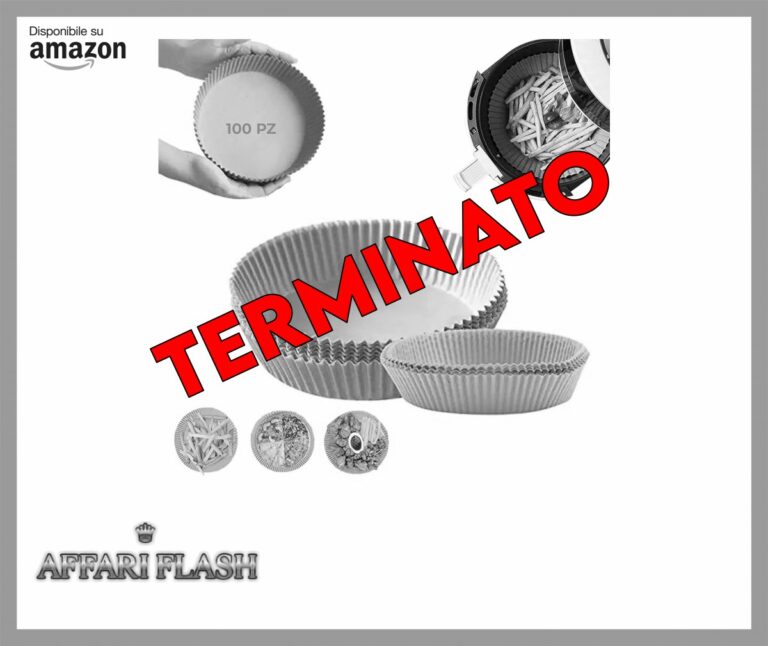 100 Pezzi carta friggitrice ad aria, carta da forno per friggitrice ad aria, antiaderenti e monouso contenitori per friggitrice ad aria, Padella per cottura arrosto (dimensioni16*4.5cm)16 * 4.5cm)