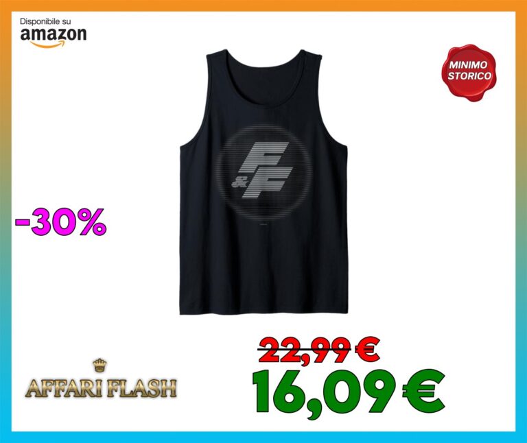 Fast & Furious Shuttered Logo Canotta