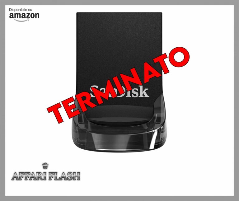 SanDisk 128GB Ultra Fit Unità flash USB 3.2, con velocità di lettura fino a 400 MB/s