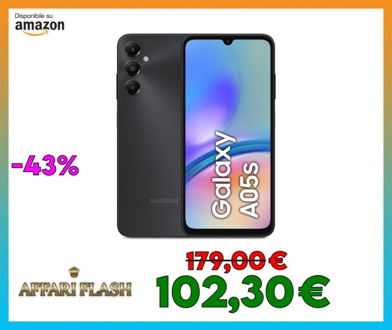 Samsung Galaxy A05s Smartphone Android, Display Infinity