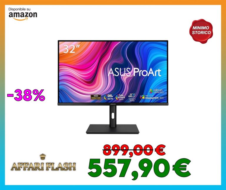 ASUS ProArt PA328CGV Monitor Professionale 32