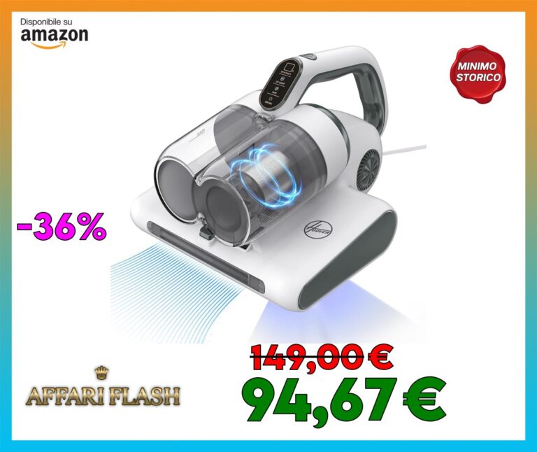 Hoover Battimaterasso HMC5, 4 Funzioni Automatiche