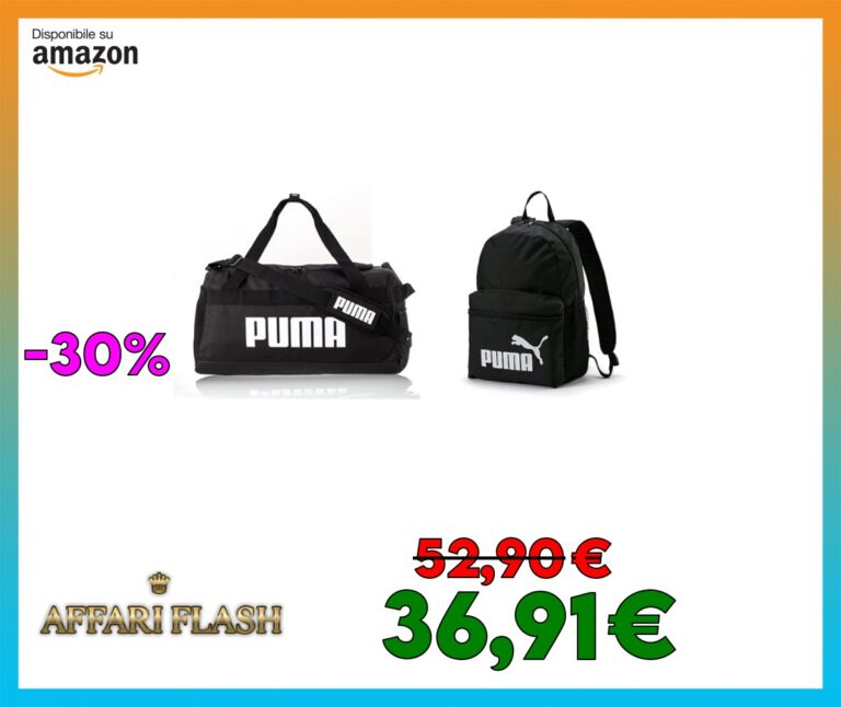 ️ PUMA Challenger Duffel Bag S, Borsone Unisex Adulto