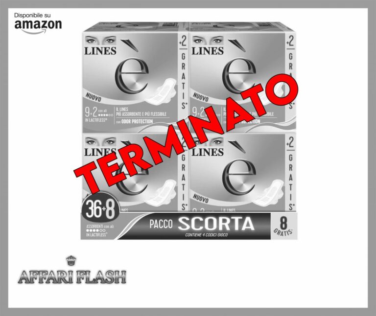 Lines È Giorno Con Ali Assorbenti in Lactifless, Confezione da 44