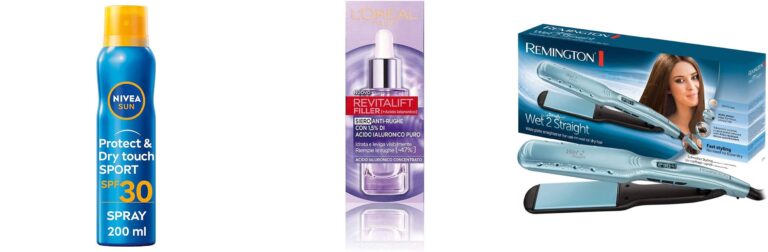 NIVEA SUN Crema Solare Spray Protect & Dry Touch Sport FP30 200 ml, Crema solare 30 in spray rinfrescante