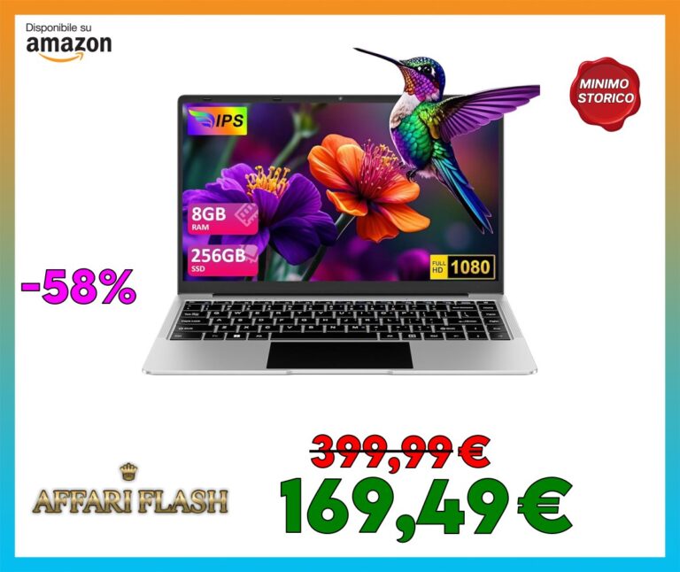 2025 Newest PC Portatile 14 Pollici Notebook Laptop Win 11 256 GB ROM Celeron N4020 WiFi 5 upto 2.8 GHz Supporta l’espansione SSD 1TB 4.2 USB HDMI Tastiera Italiana Membrana Mouse Senza Fili