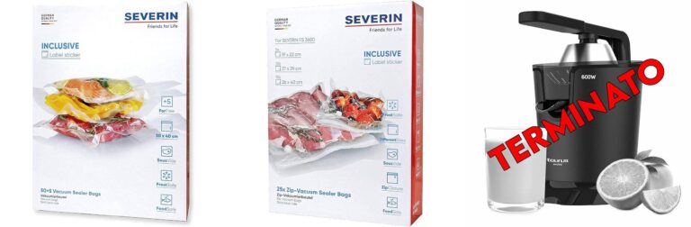 Severin ZB3615 Sacchetti per Sottovuoto, 30 x 40 cm