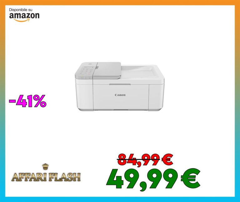 Canon PIXMA TR4756i stampante multifunzione wireless 4 in 1, Stampa, Scansione, Copia, Fax