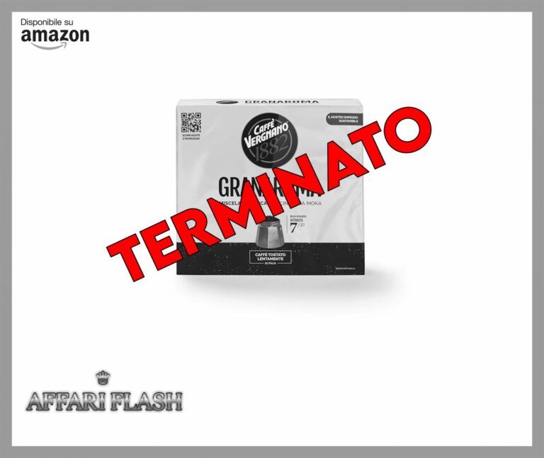Caffè Vergnano 1882 Miscela Classica Caffè Macinato Granaroma, 2 x 250g
