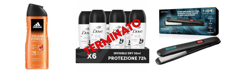 Adidas, Team Force Gel Doccia Bagnoschiuma 3 in 1 per Corpo