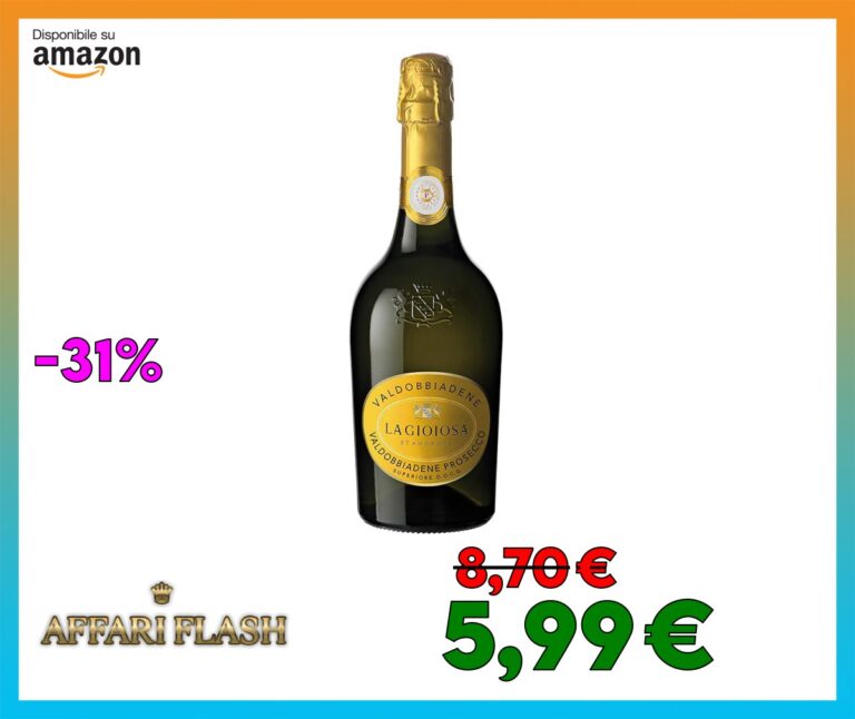 LA GIOIOSA Valdobbiadene Prosecco Superiore DOCG Extra Dry Spumante 75 cl