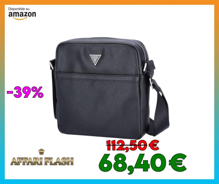 GUESS Certosa Sffn SMRT Cm, Borsa Uomo, Taglia Unica