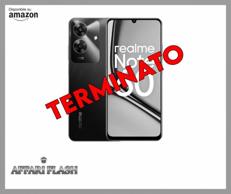 realme Note 60 Smartphone 6+128 GB, garanzia di fluidità ArmorShell di 48 mesi, fotocamera Super Clear da 32 MP, display Eye Comfort, da 90 Hz batteria massiccia da 5000 mAh, Marble Black