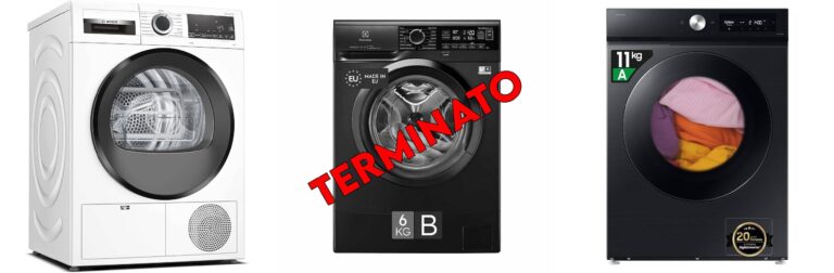 Bosch WQG23100IT Serie 6, Asciugatrice a pompa di calore