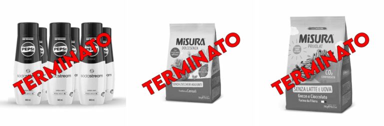 Concentrato per la preparazione di bevande dissetanti gassate al gusto Pepsi Max.