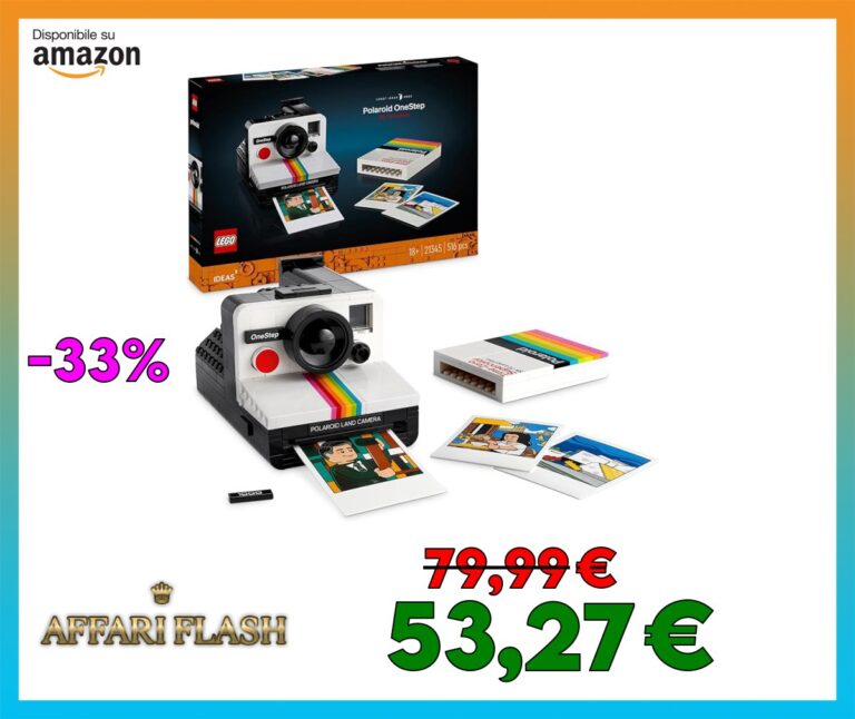 LEGO Ideas Fotocamera Polaroid OneStep SX