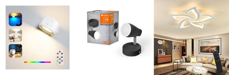 Lampada da Parete, Lampada Led Con Telecomando Batteria Ricaricabile