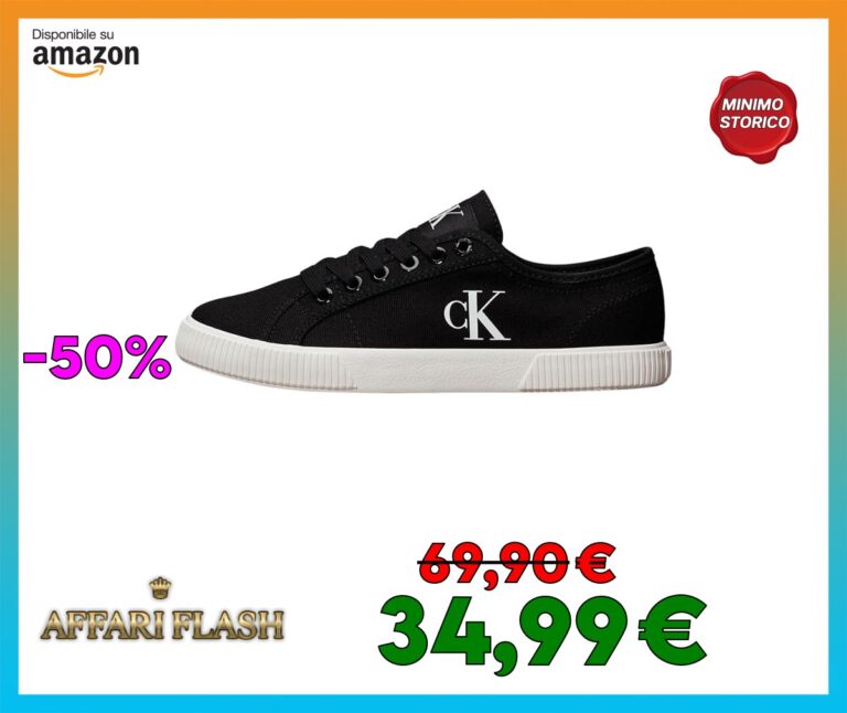 Calvin Klein Ess Vulc Low CV MG Wn Yw0yw01762, Basso Top Donna