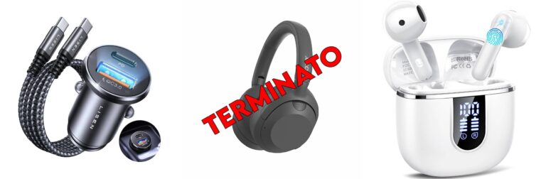 LISEN Caricatore Auto USB C PD3.0 36W Con 60W Cavo USB C QC3.0 Accendisigari Auto