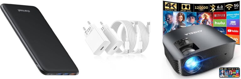 Charmast Power Bank 26800mAh, Caricatore Portatile USB C Powerbank Batteria Ultra
