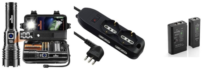 Shadowhawk Torcia LED Ricaricabile USB, 500000 Lumens Torcia LED Potente Professionale