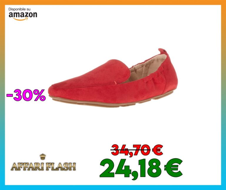 Amazon Essentials Mocassino Senza Lacci Morbido dalla Punta Quadrata Donna