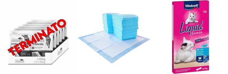 Natural Trainer Sterlisied Adult Cibo Umido per Gatti con Tacchino e Fibra di Pisello