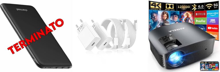 Charmast Power Bank 26800mAh, Caricatore Portatile USB C Powerbank Batteria Ultra
