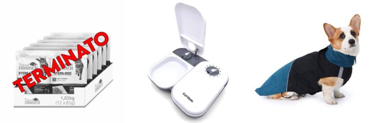 Natural Trainer Sterlisied Adult Cibo Umido per Gatti con Tonno e Fibra di Pisello