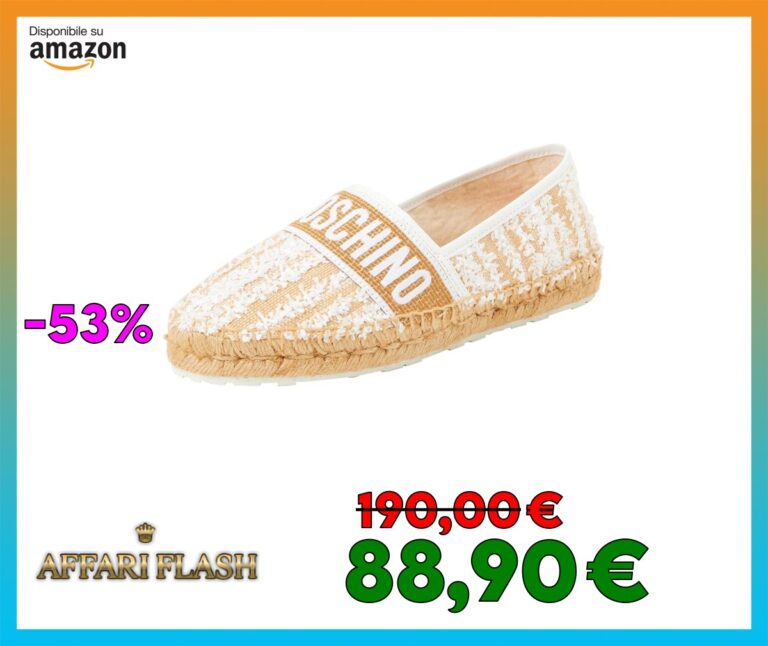 Love Moschino, Espadrillas Basse Donna