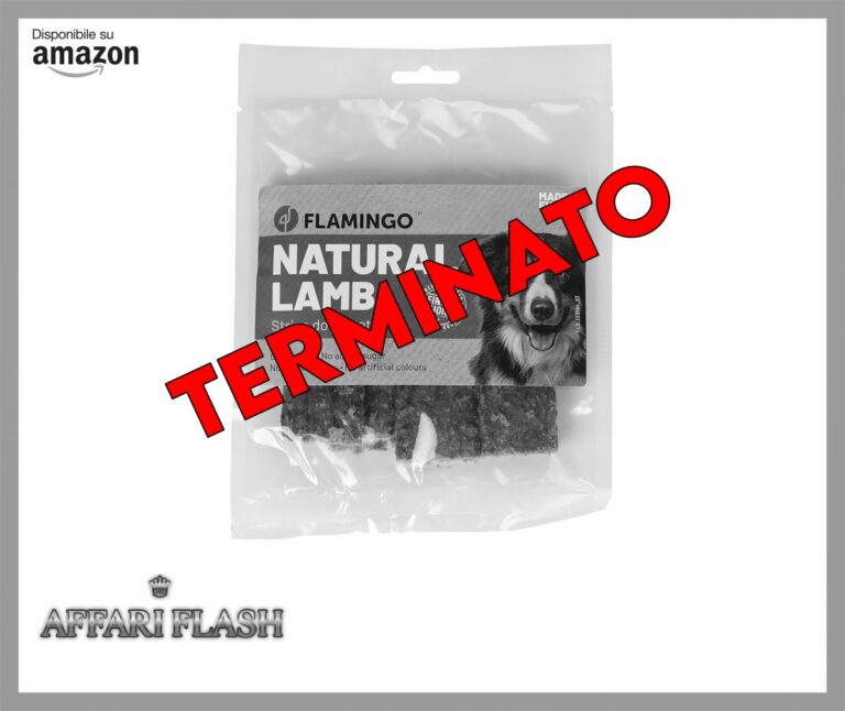 Flamingo Nature Snack Agnello Strisce 100G