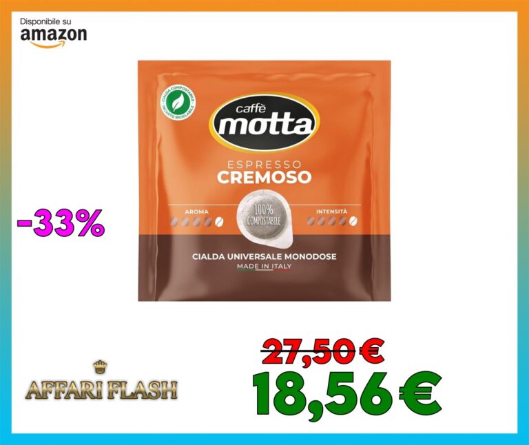 CAFFÈ MOTTA Cialde ESE 44 mm nuova miscela ESPRESSO CREMOSO