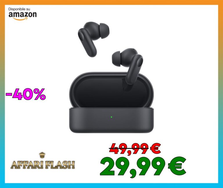 OPPO Enco Buds2 Pro Auricolari True Wireless, Autonomia 38h, Driver da 12.4mm, Bluetooth 5.3, Raggio 10m, Controlli Touch, Cancellazione del rumore IA, Android e iOS, IP55, [Versione Italiana],Black