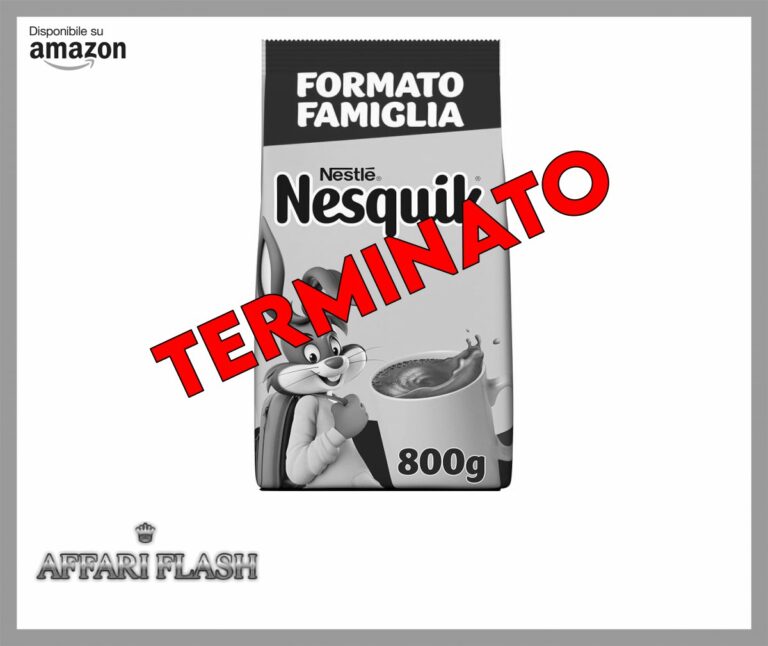 NESQUIK Preparato per Bevanda con Cacao Solubile, Sacchetto 800g