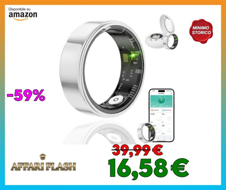 ️ HPLSZCN Smart Ring for Men Women with Charging Case, Multi