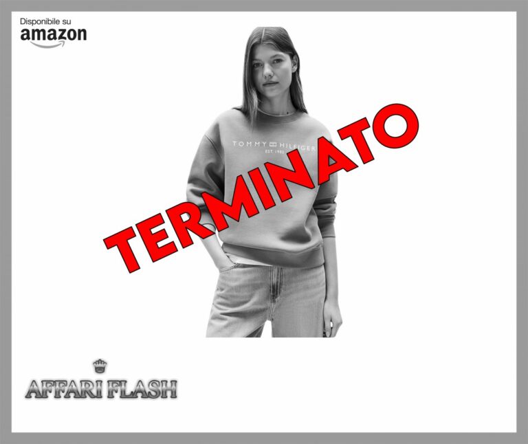 Tommy Hilfiger Felpa Donna Senza Cappuccio