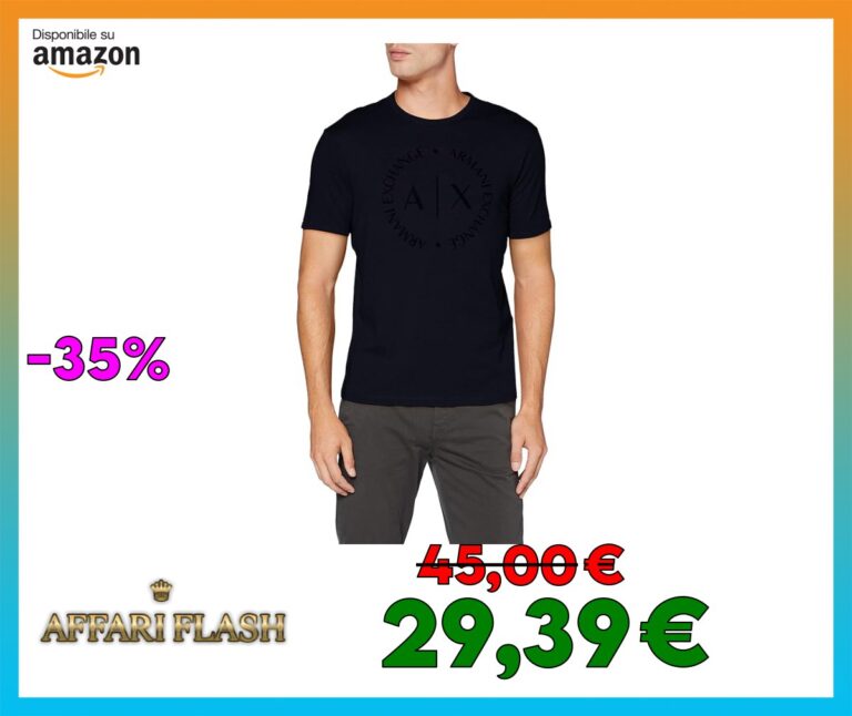 Armani Exchange Tee with Tone
