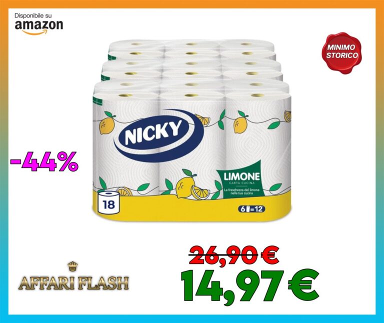 Nicky Limone Carta Cucina