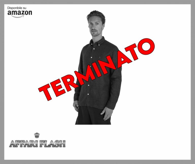 Tommy Hilfiger Camicia Uomo Camicia in Lino