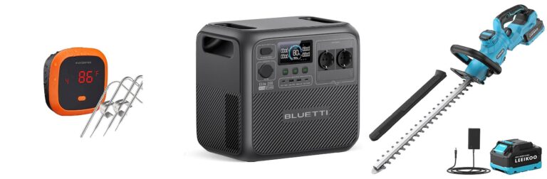 INKBIRD Termometro Carne Bluetooth Impermeabile con 4 Sonde,Telecomando Ricaricabile