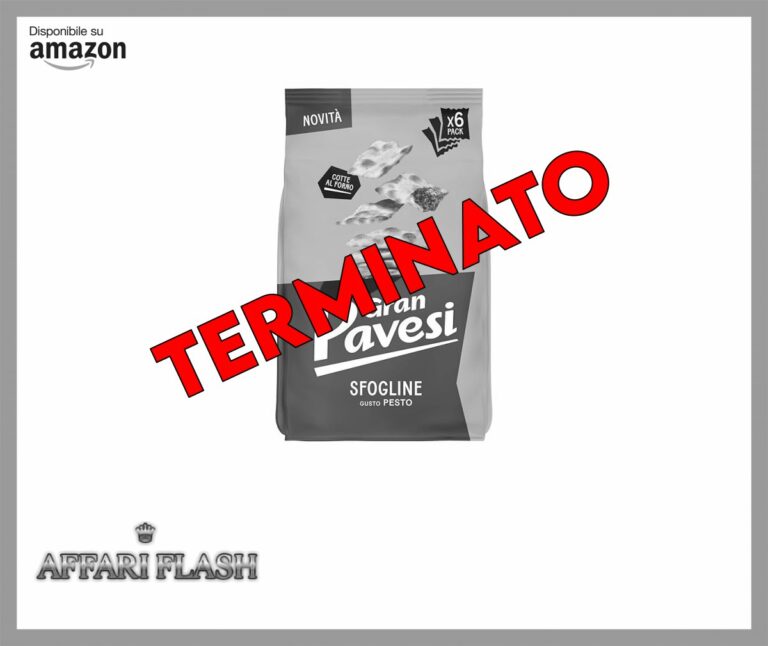 Gran Pavesi Cracker Le Sfogline Gusto Pesto, Cotte al Forno, Snack Salato e Croccante, Senza Olio di Palma, Confezione da 6 Monoporzioni da 30g
