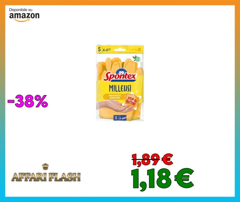 Spontex Guanti Milleusi Taglia S