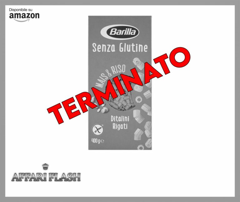 Barilla Pasta Ditalini Senza Glutine, Pastina di Mais Bianco, Mais Giallo e Riso Integrale