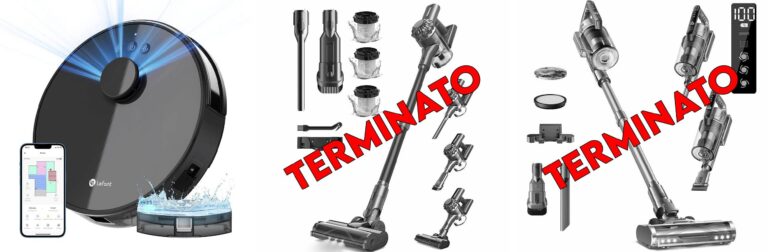 LEFANT M1 Robot Aspirapolvere Lavapavimenti con Mappatura,Navigazione LDS,4000 Pa
