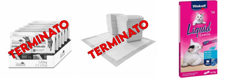 Natural Trainer Sterlisied Adult Cibo Umido per Gatti con Tacchino e Fibra di Pisello