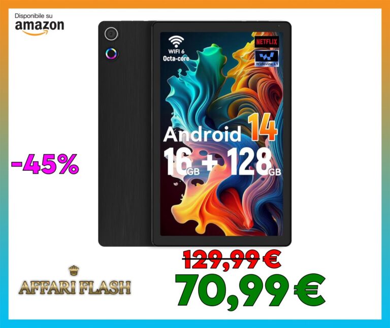 Ainmel Tablet 10.4 Pollici, Android 14 Tablet with Octa