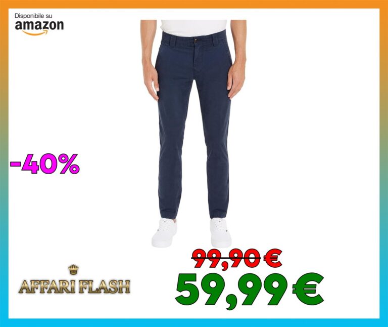 Tommy Jeans Tjm Scanton Chino Pant Pantaloni Uomo