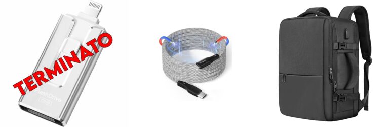 Chiavetta USB 256GB per iPhone, certificata MFi